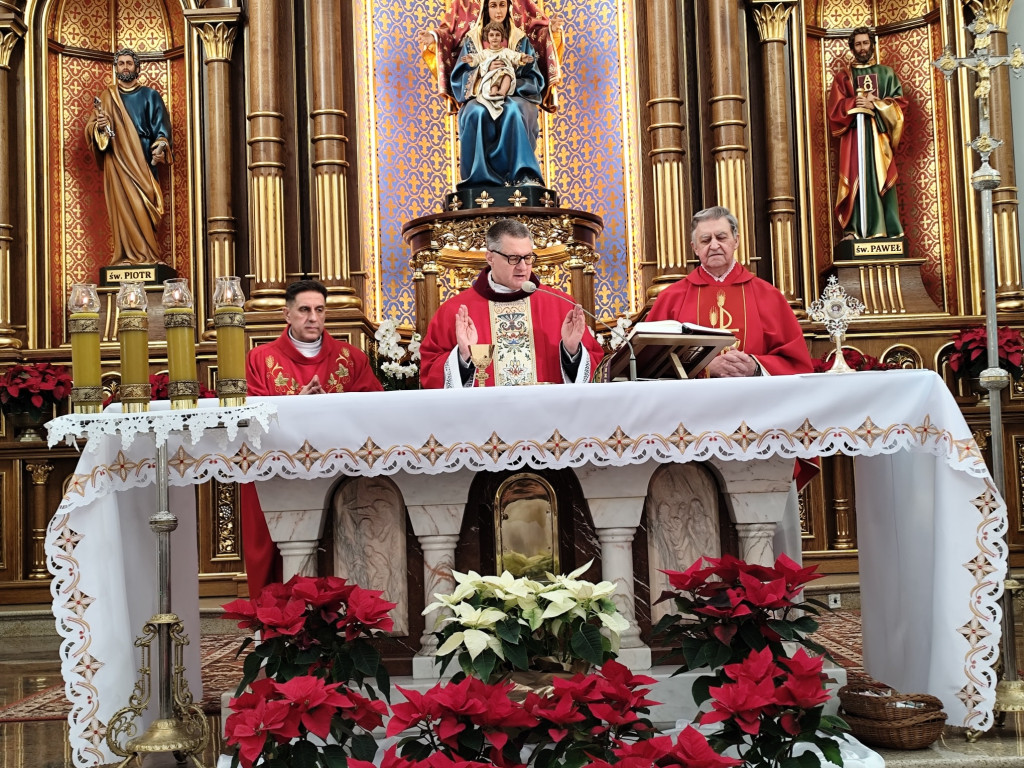 Uroczystość przed odpustem w kościele BMP