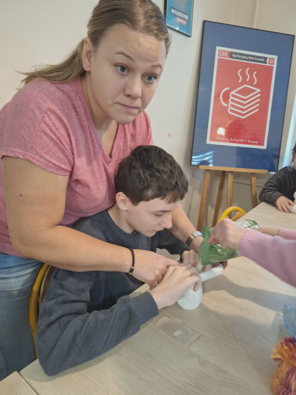 Zajęcia >>Bezpieczna zima<< dla uczniów SOSW