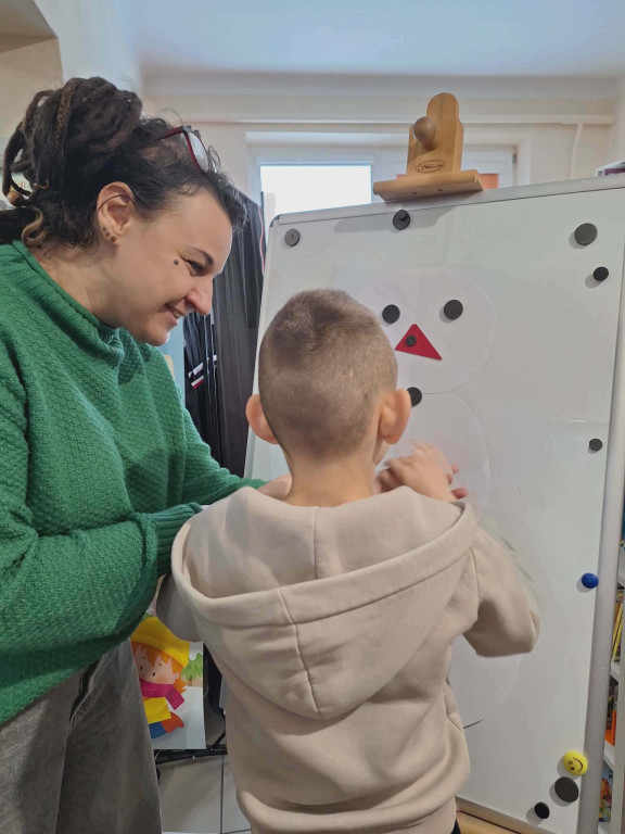 Zajęcia >>Bezpieczna zima<< dla uczniów SOSW