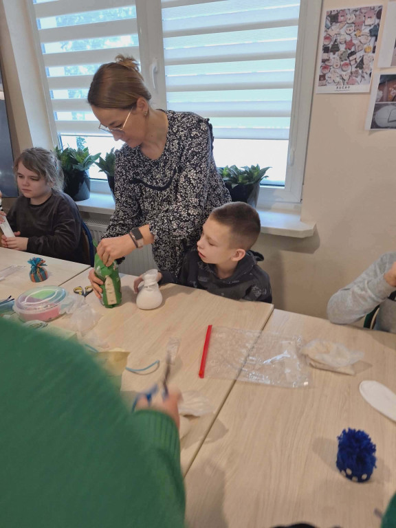 Zajęcia >>Bezpieczna zima<< dla uczniów SOSW