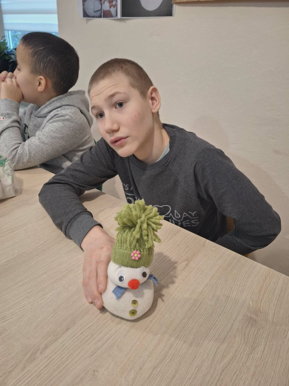 Zajęcia >>Bezpieczna zima<< dla uczniów SOSW