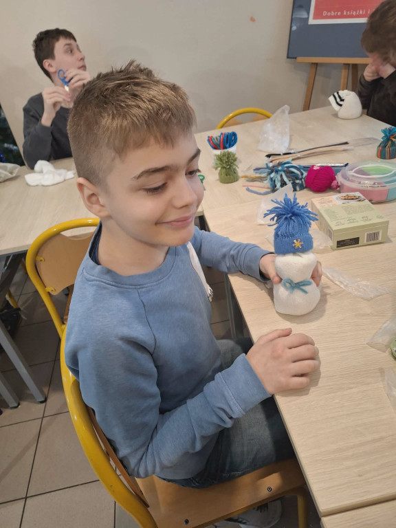 Zajęcia >>Bezpieczna zima<< dla uczniów SOSW