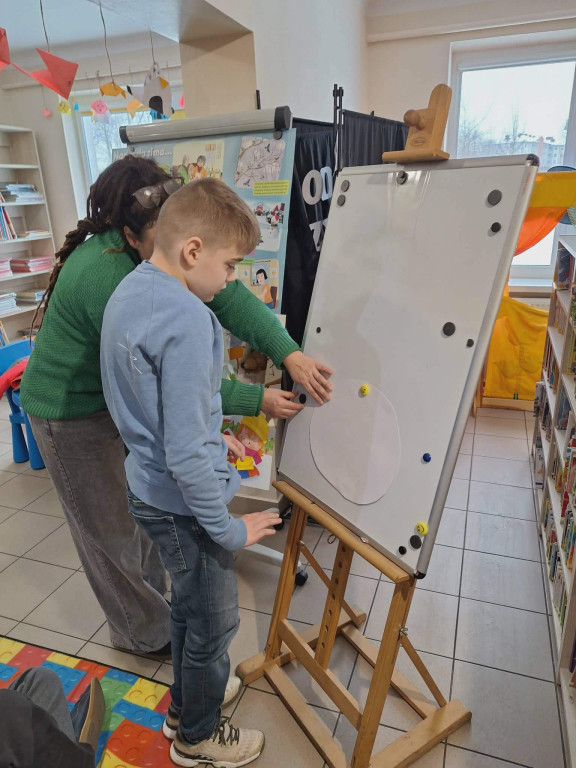 Zajęcia >>Bezpieczna zima<< dla uczniów SOSW