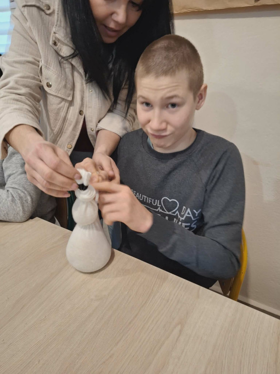 Zajęcia >>Bezpieczna zima<< dla uczniów SOSW