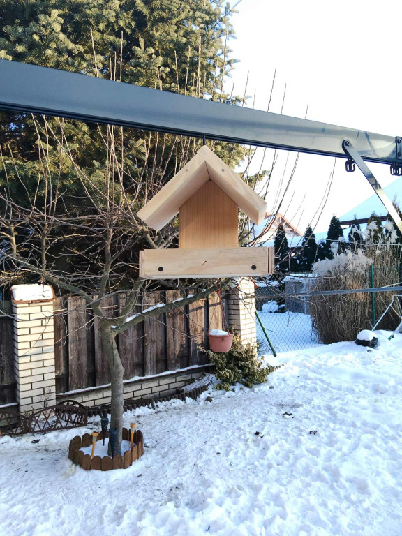 Zajęcia robienia karmników dla ptaków w SOSW