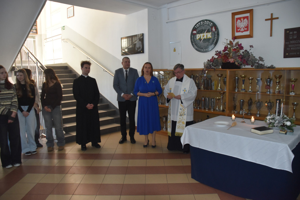 Wizyta duszpasterska w I LO