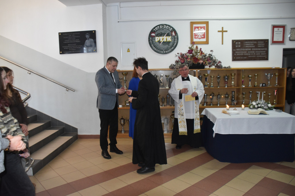 Wizyta duszpasterska w I LO