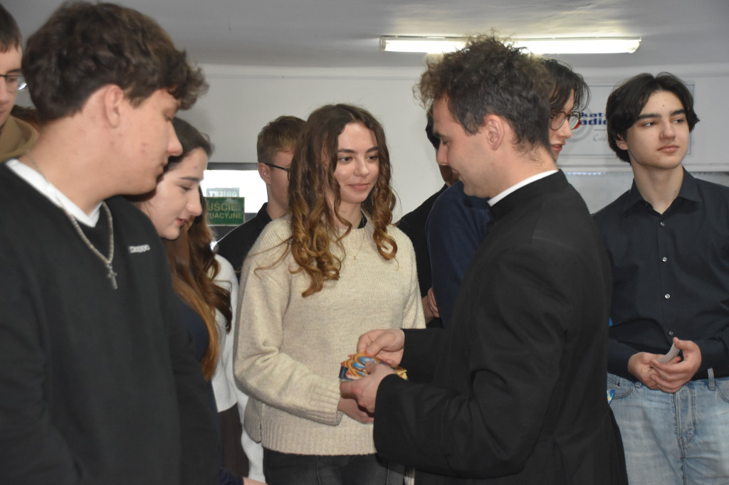 Wizyta duszpasterska w I LO