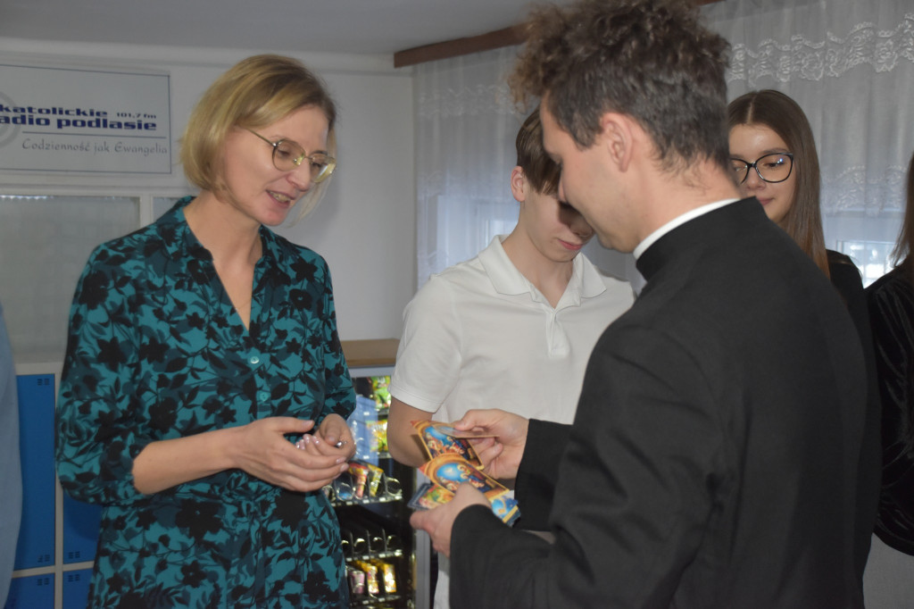 Wizyta duszpasterska w I LO