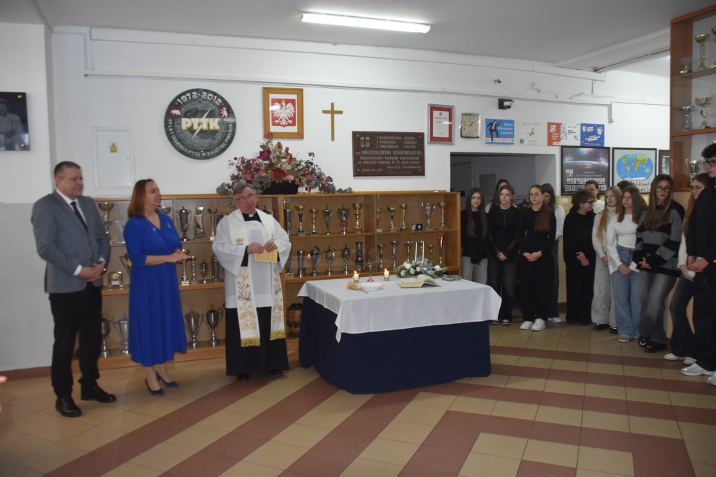 Wizyta duszpasterska w I LO