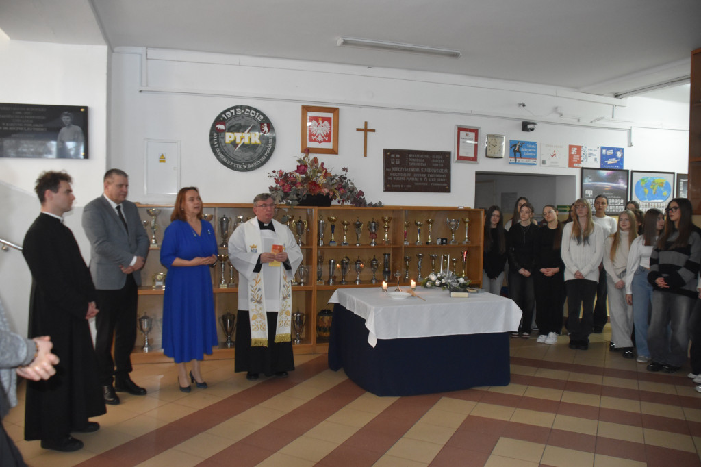 Wizyta duszpasterska w I LO