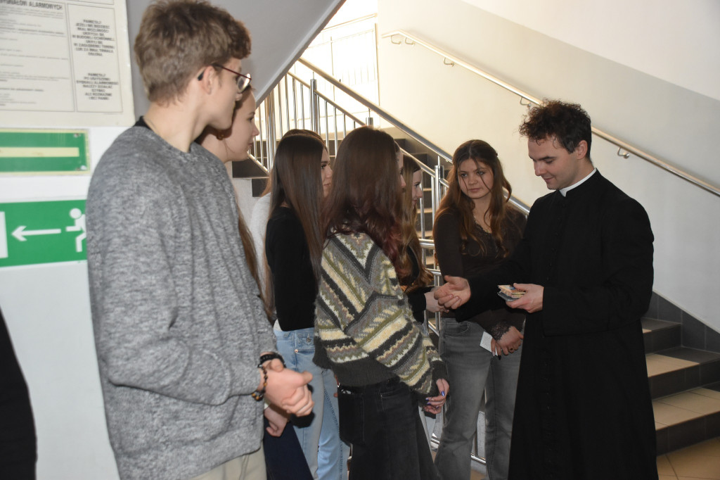 Wizyta duszpasterska w I LO