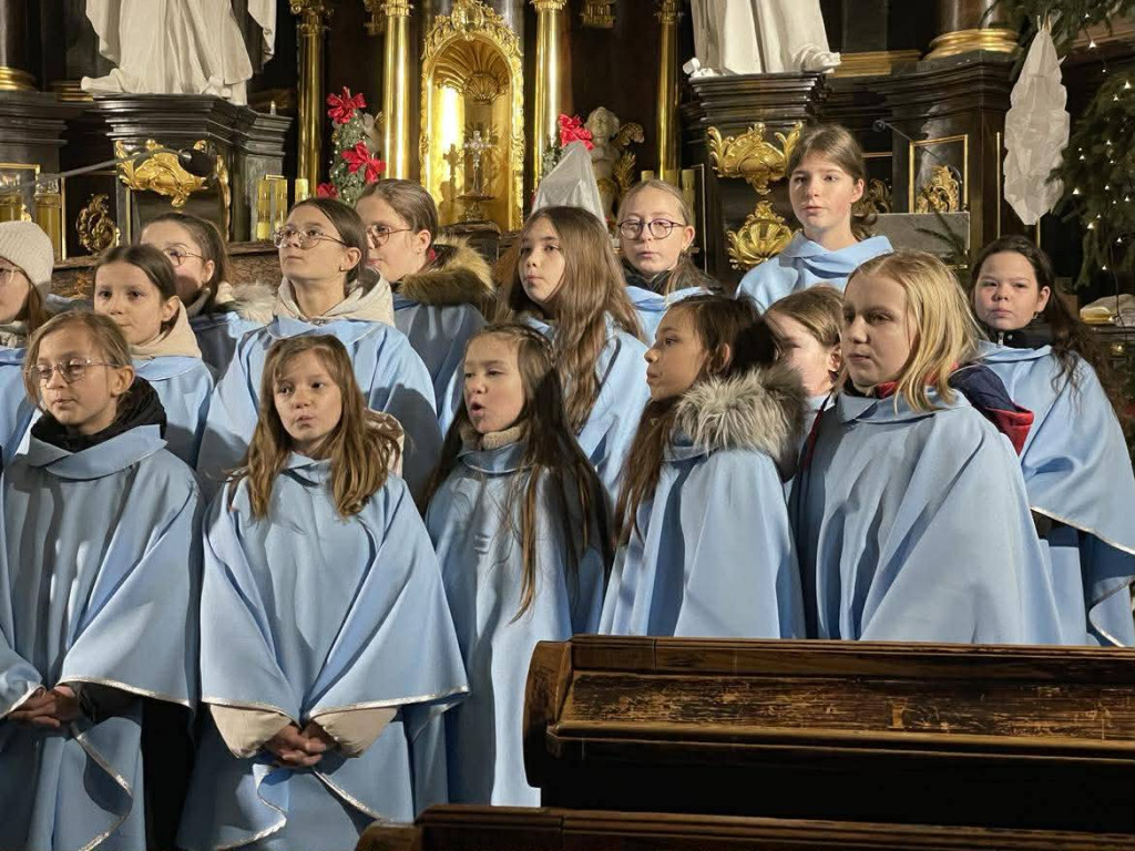 Radzyńska schola na koncercie w Łukowie