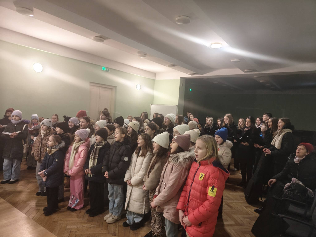 Radzyńska schola na koncercie w Łukowie