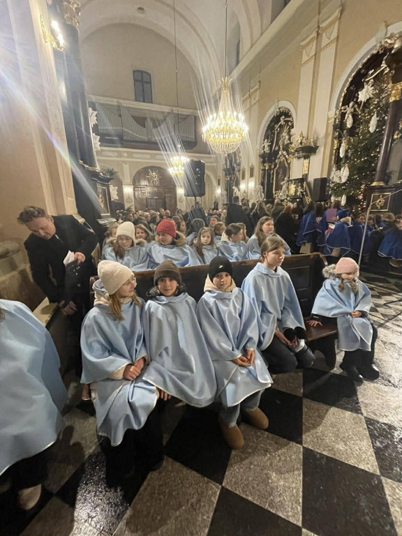 Radzyńska schola na koncercie w Łukowie