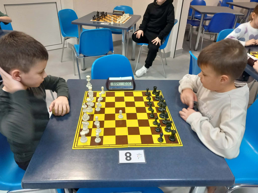 Turniej szachowy dla uczniów >>Jedynki<<