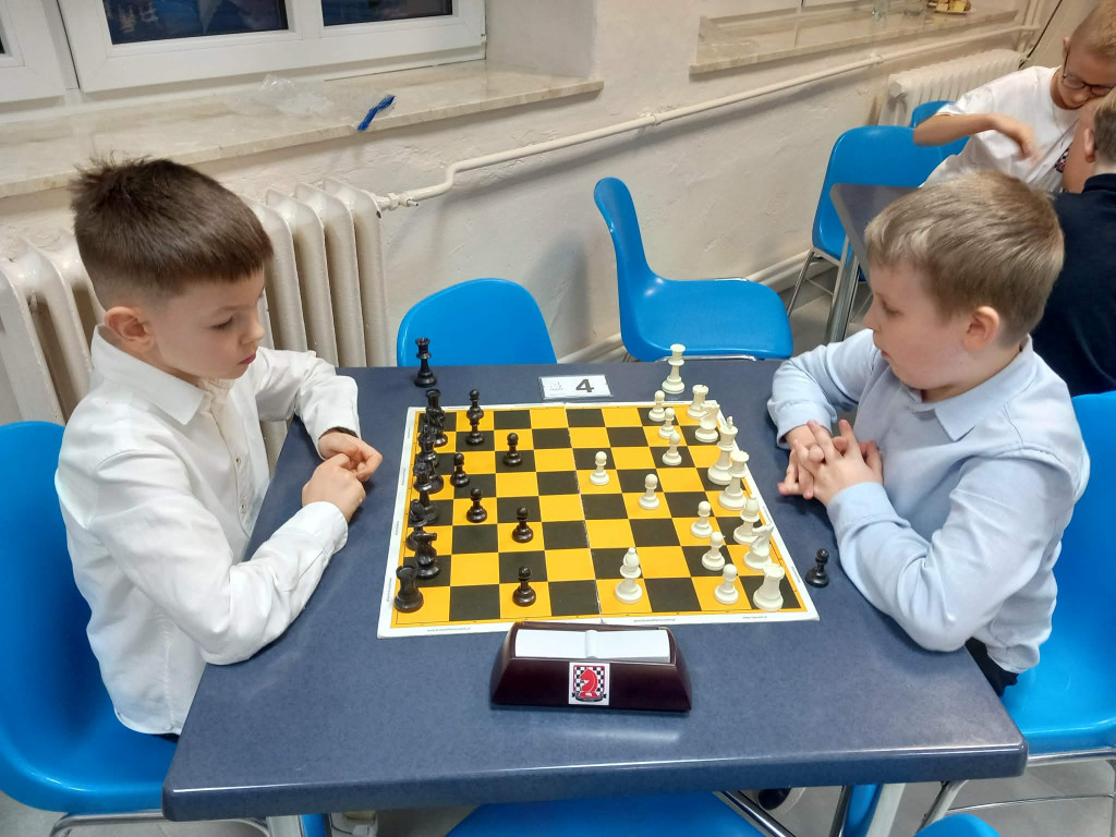 Turniej szachowy dla uczniów >>Jedynki<<