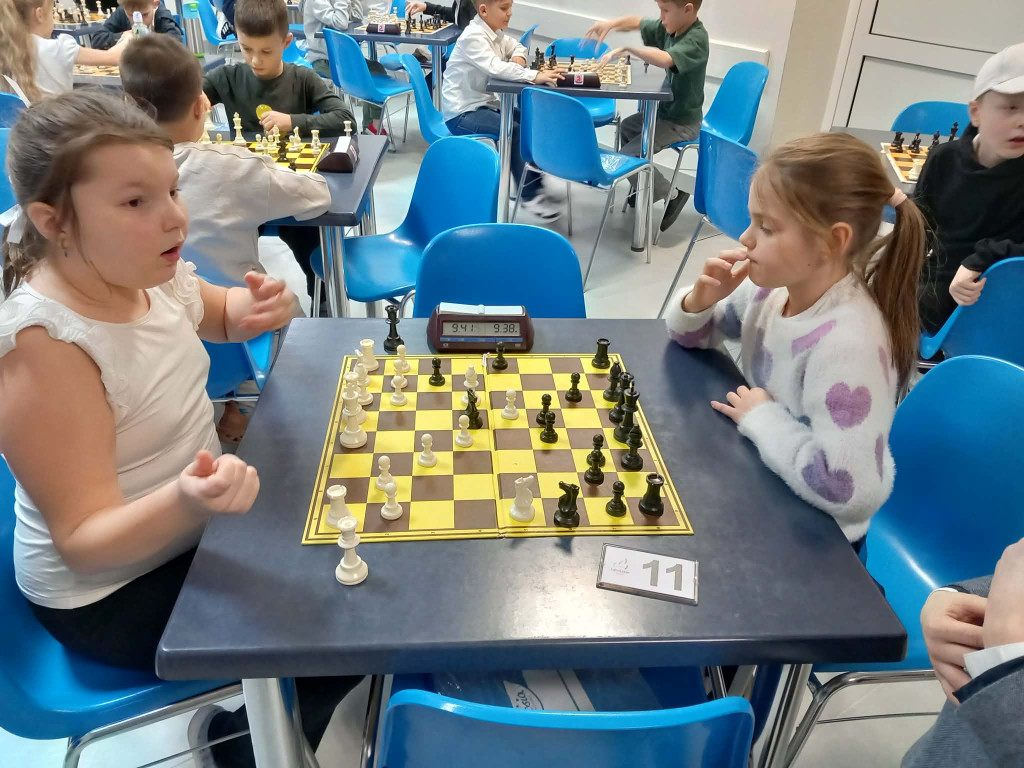Turniej szachowy dla uczniów >>Jedynki<<