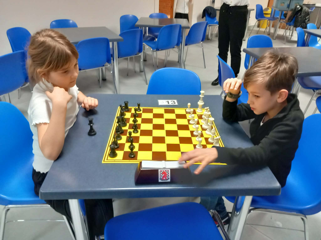 Turniej szachowy dla uczniów >>Jedynki<<
