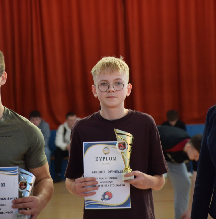 Turniej tenisa stołowego w ZSP