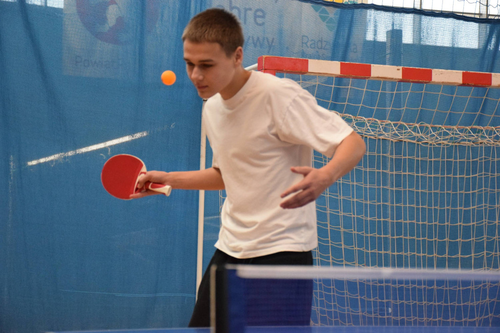 Turniej tenisa stołowego w ZSP