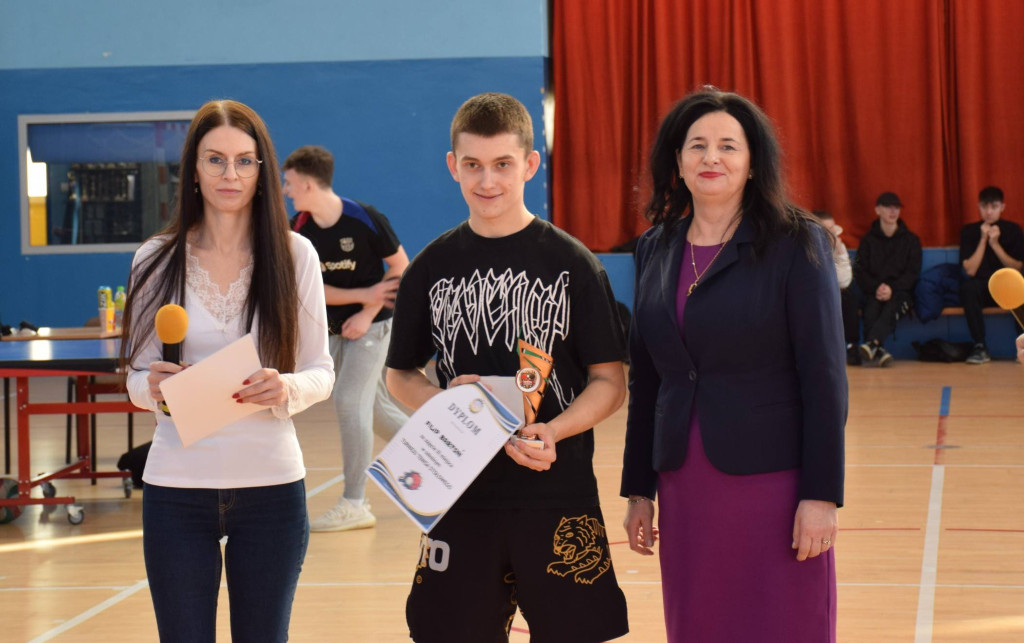 Turniej tenisa stołowego w ZSP