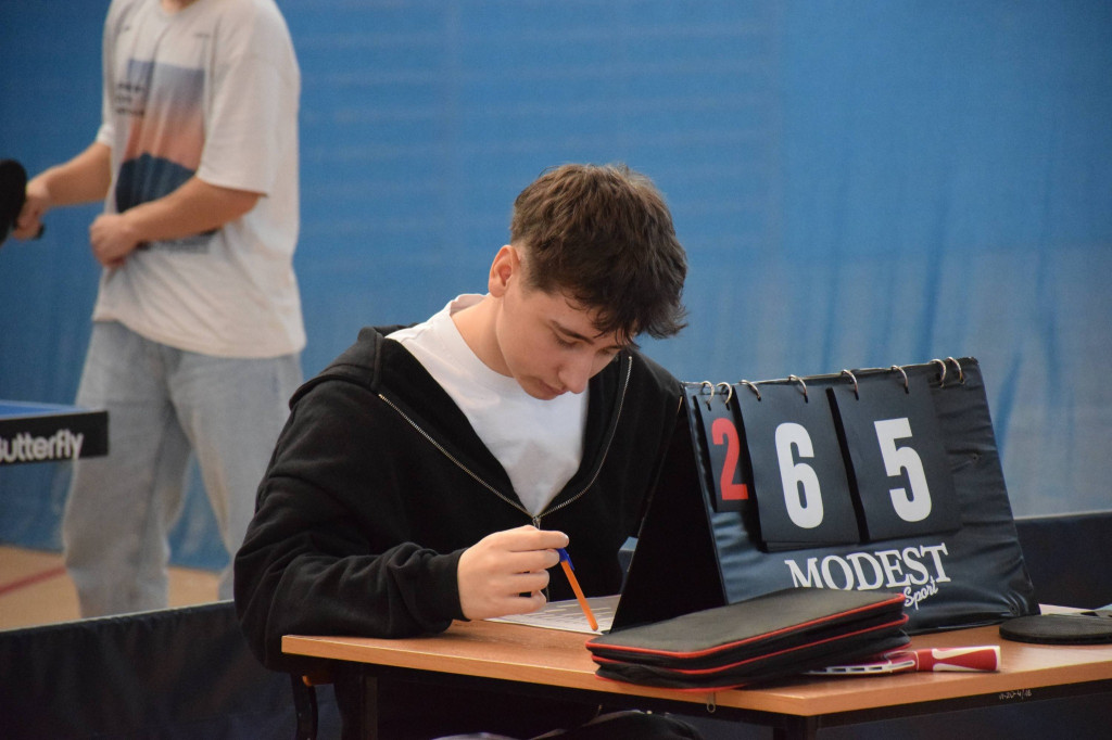 Turniej tenisa stołowego w ZSP