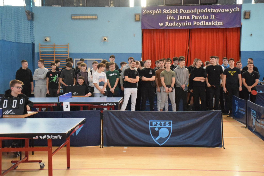 Turniej tenisa stołowego w ZSP