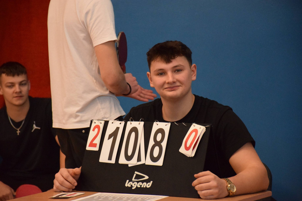 Turniej tenisa stołowego w ZSP