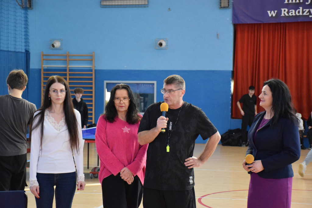 Turniej tenisa stołowego w ZSP