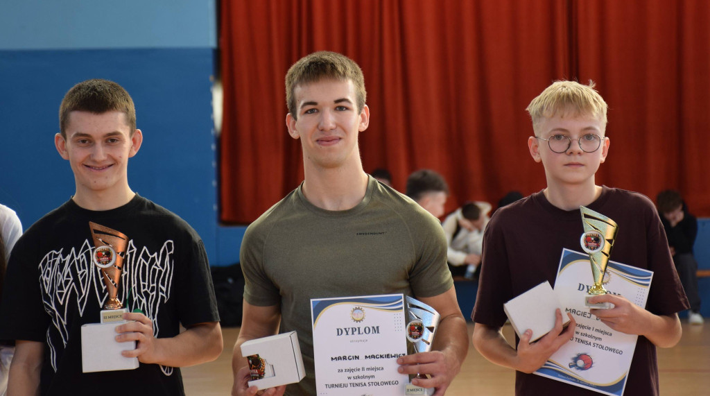 Turniej tenisa stołowego w ZSP