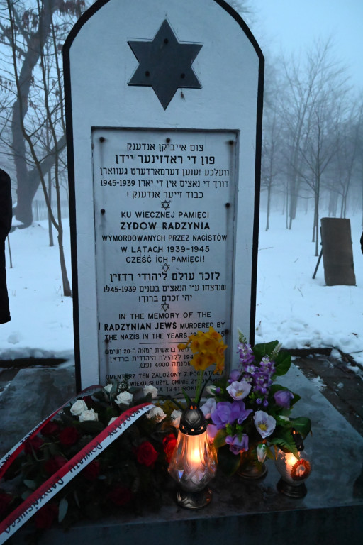 Obchody dnia pamięci o Holocauście w Radzyniu