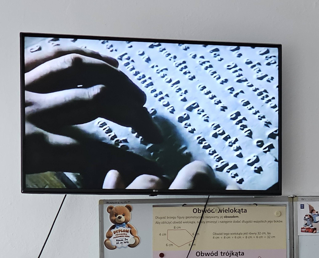 Spotkanie dyrektor PPP z uczniami >>Dwójki<<