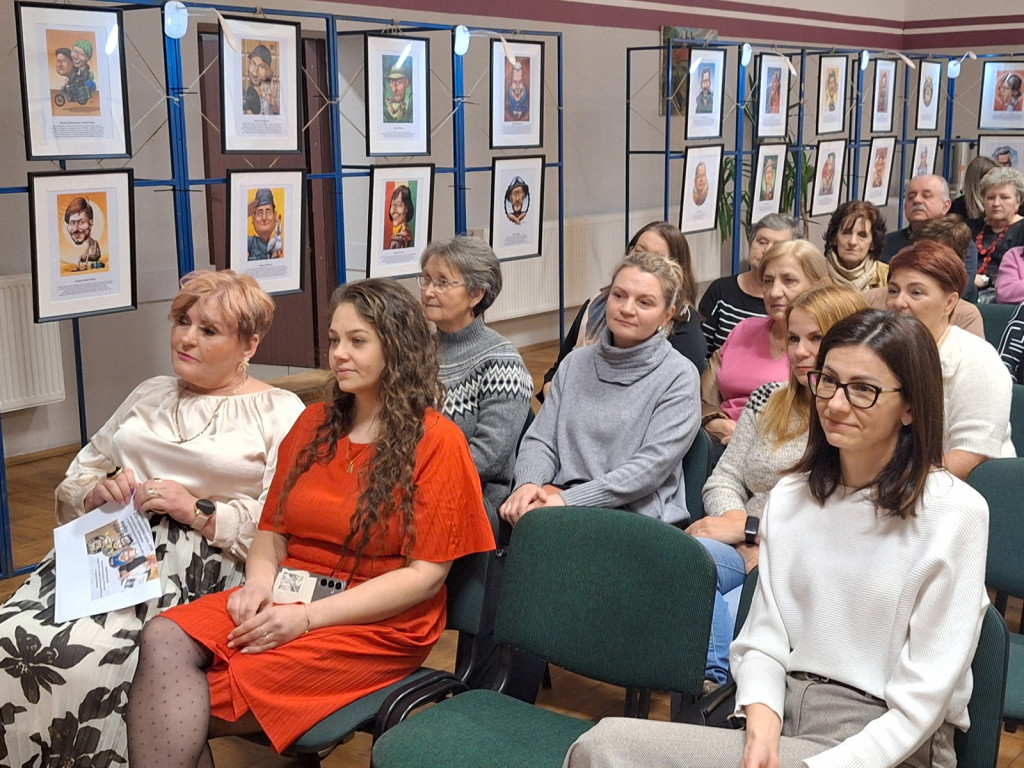 Wystawa karykatur podróżników w Milanowie