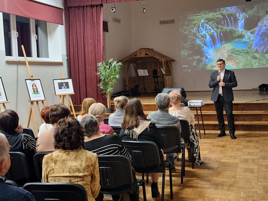 Wystawa karykatur podróżników w Milanowie