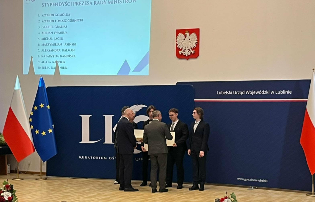 Uczniowie ZSP stypendystami