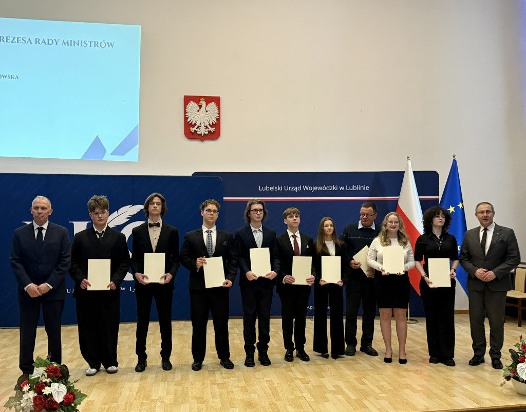 Uczeń I LO stypendystą