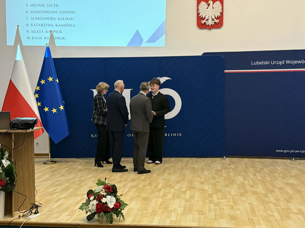 Uczeń I LO stypendystą