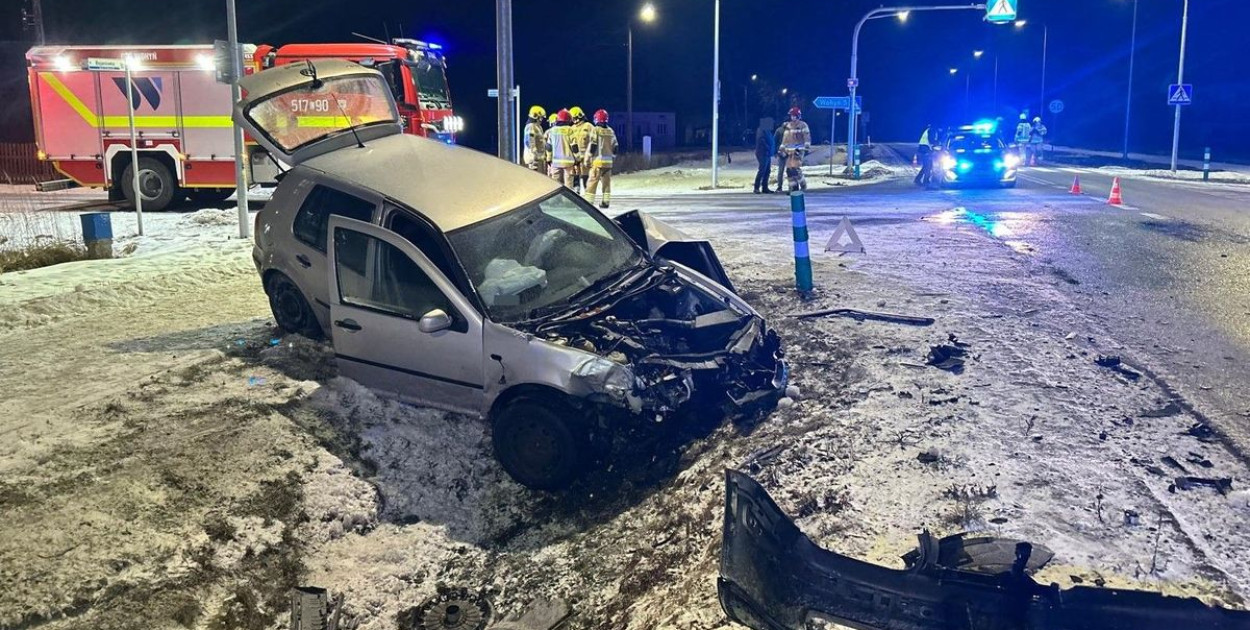 Wypadek w Bojanówce