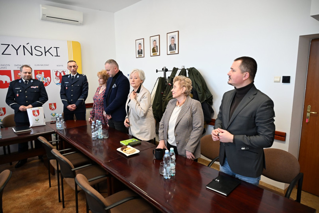 Oficjalne powitanie nowego komendanta policji