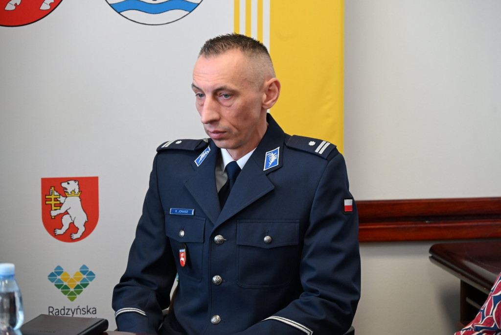 Oficjalne powitanie nowego komendanta policji