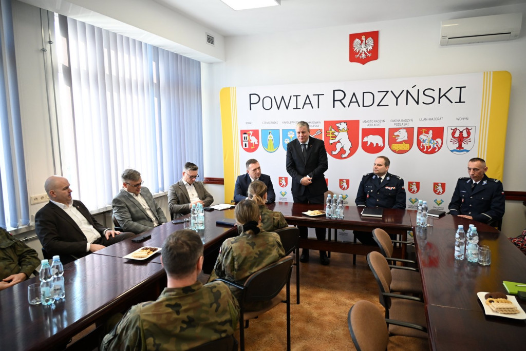 Oficjalne powitanie nowego komendanta policji