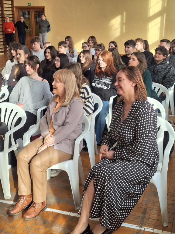 Szkolenie na temat broni w I LO