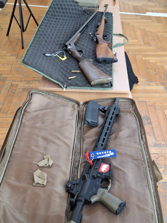 Szkolenie na temat broni w I LO