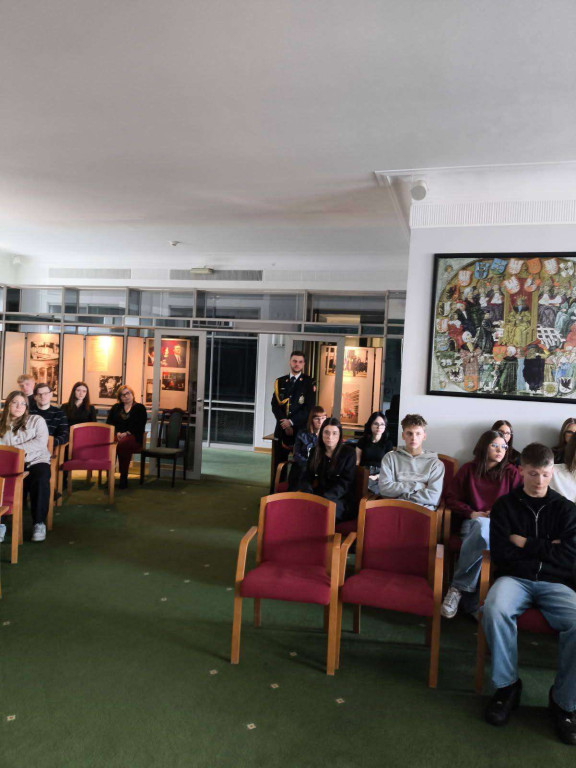 Wycieczka z I LO do Sejmu