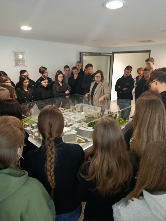 Wycieczka z I LO do Sejmu