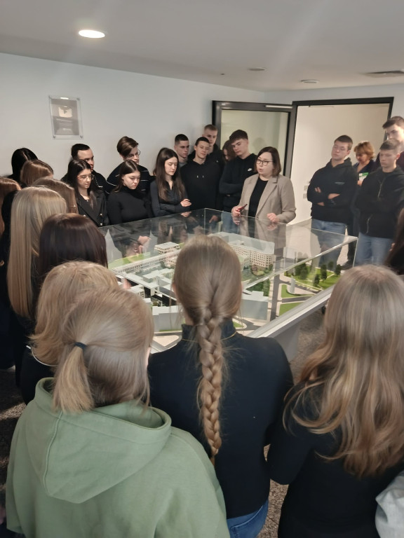 Wycieczka z I LO do Sejmu