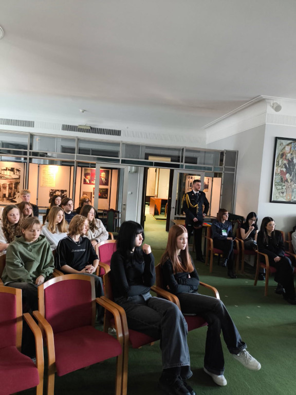 Wycieczka z I LO do Sejmu