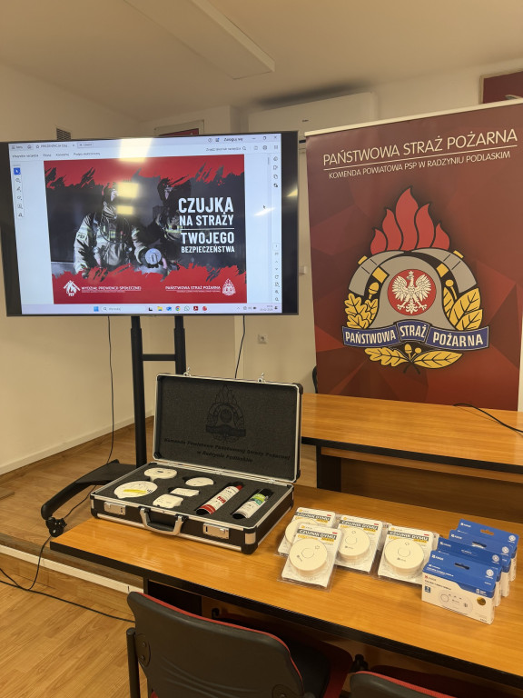 Czujki dymu i tlenku węgla rozprowadzane