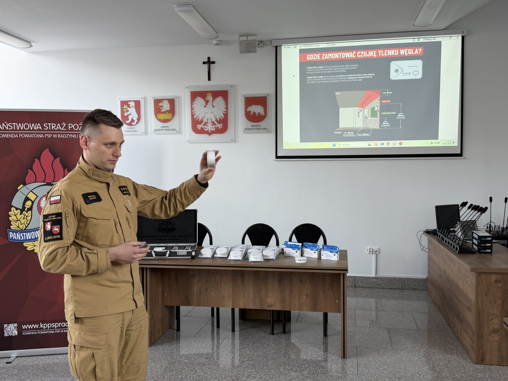 Czujki dymu i tlenku węgla rozprowadzane